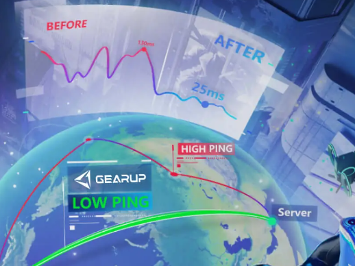 Lower Ping. Reduce Packet Loss. Stay Connected with Gear UP for Mobile GearUP helps reduce high ping, packet loss, jitter, and cross-region instability.Connection optimization only. No gameplay changes.