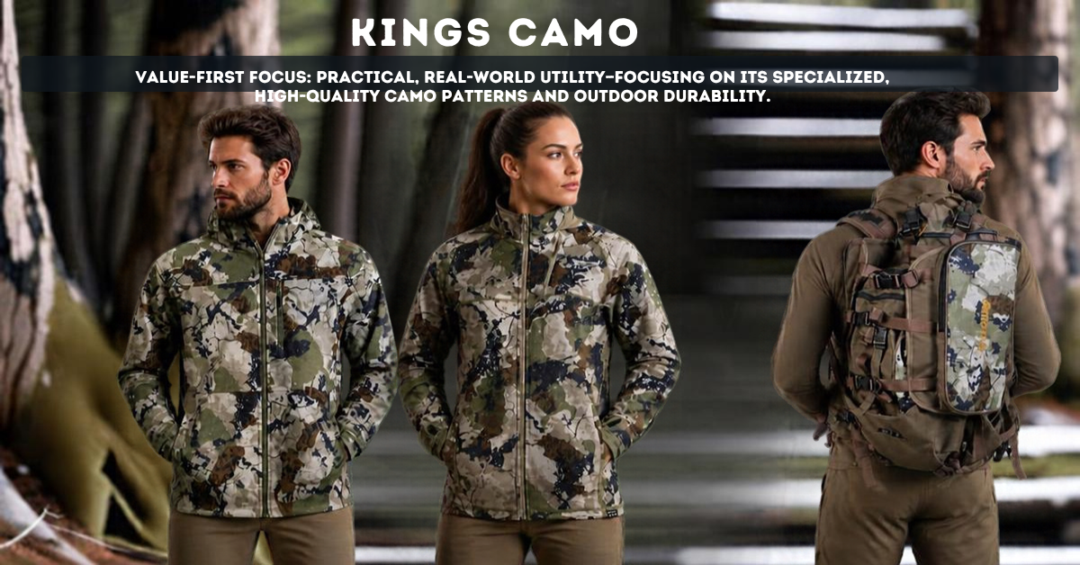 King's Camo apparel, King's Camo hunting gear, King's Camo layering system